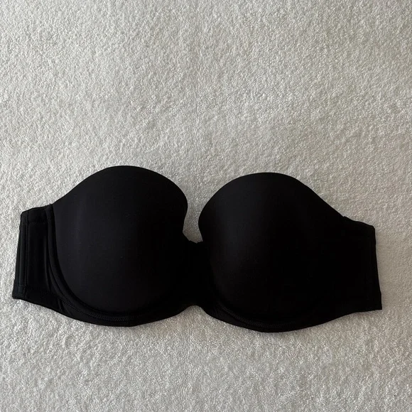 Wacoal Red Carpet Strapless Underwire Bra, Black, 40C (no removable straps) - Picture 1 of 6